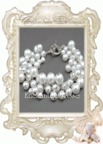 Гривнa Charm Pearls- Цвят Бял